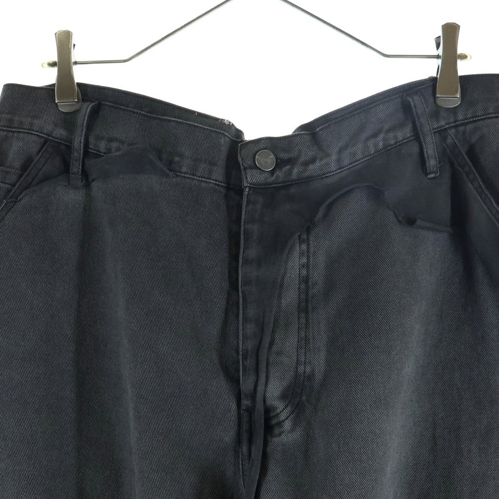 ALEXANDER DIGENOVA(アレキサンダーディジェノバ) Underground Cut Out Pants アンダーグラウンドカットアウトパンツ デニムパンツ ブラック