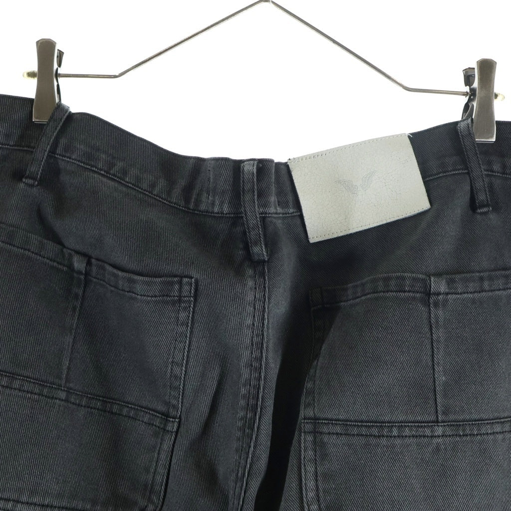 ALEXANDER DIGENOVA(アレキサンダーディジェノバ) Underground Cut Out Pants アンダーグラウンドカットアウトパンツ デニムパンツ ブラック