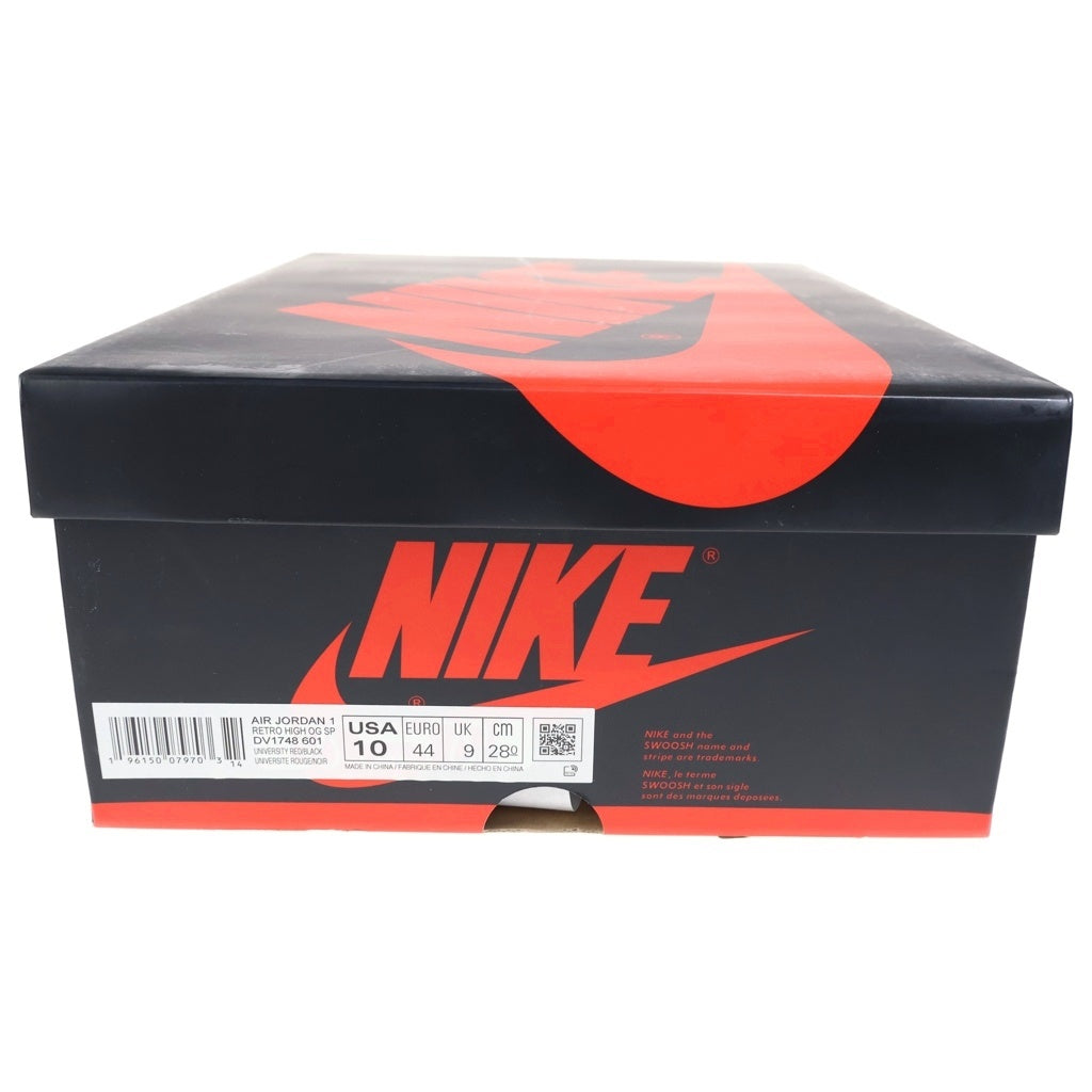 NIKE(ナイキ) AIR JORDAN 1 HIGH OG SP エアジョーダン1 ネクストチャプター ハイカットスニーカー US10/28.0cm ホワイト/レッド DV1748-601