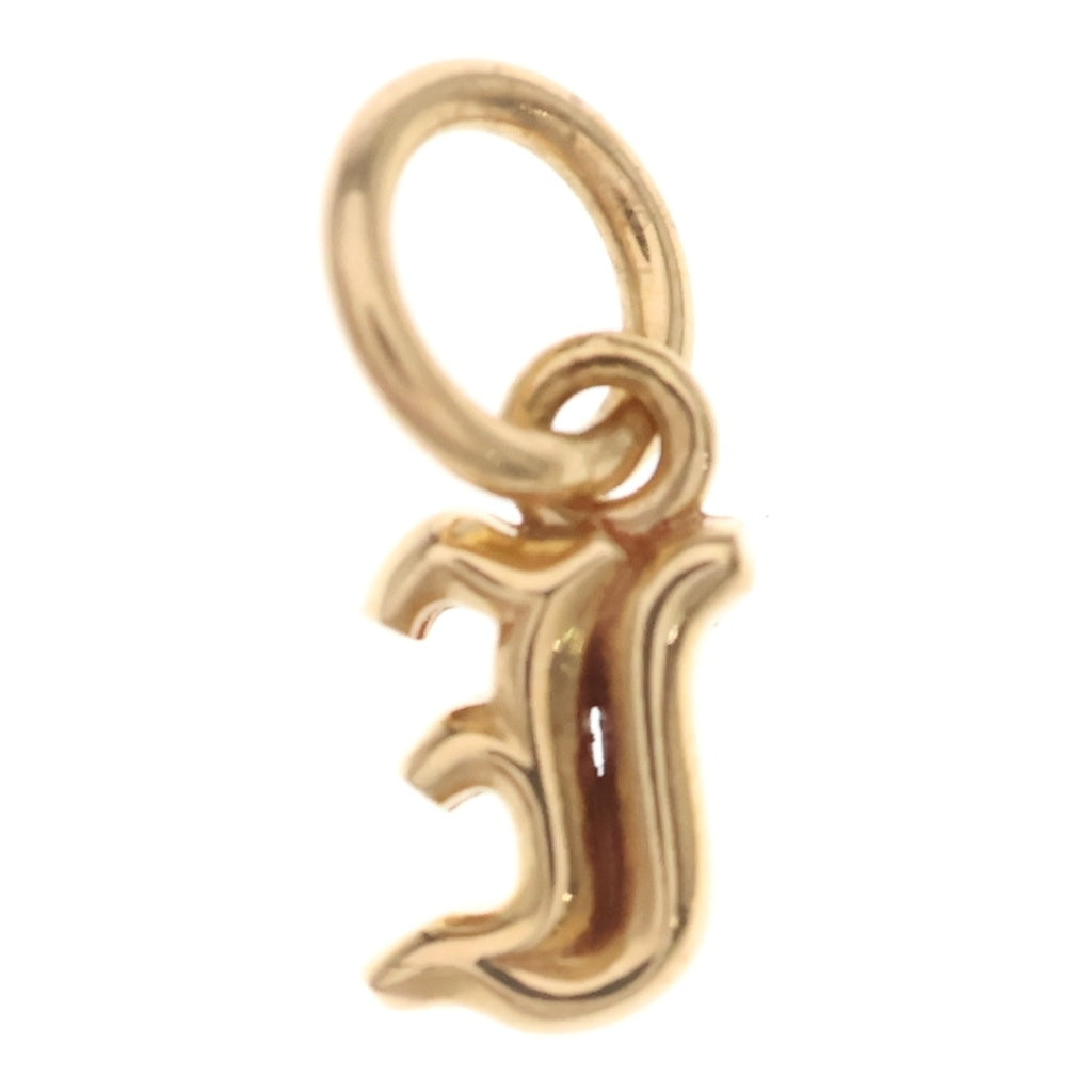 CHROME HEARTS(クロムハーツ) 22K STACK ALPHABET アルファベット スタックチャーム I イニシャルペンダントトップ ゴールド