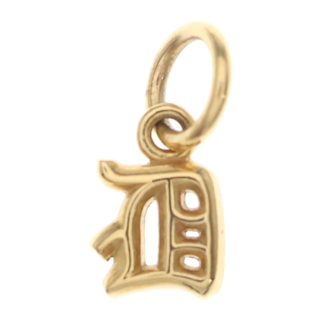 CHROME HEARTS(クロムハーツ) 22K STACK ALPHABET アルファベット スタックチャーム E イニシャルペンダントトップ ゴールド