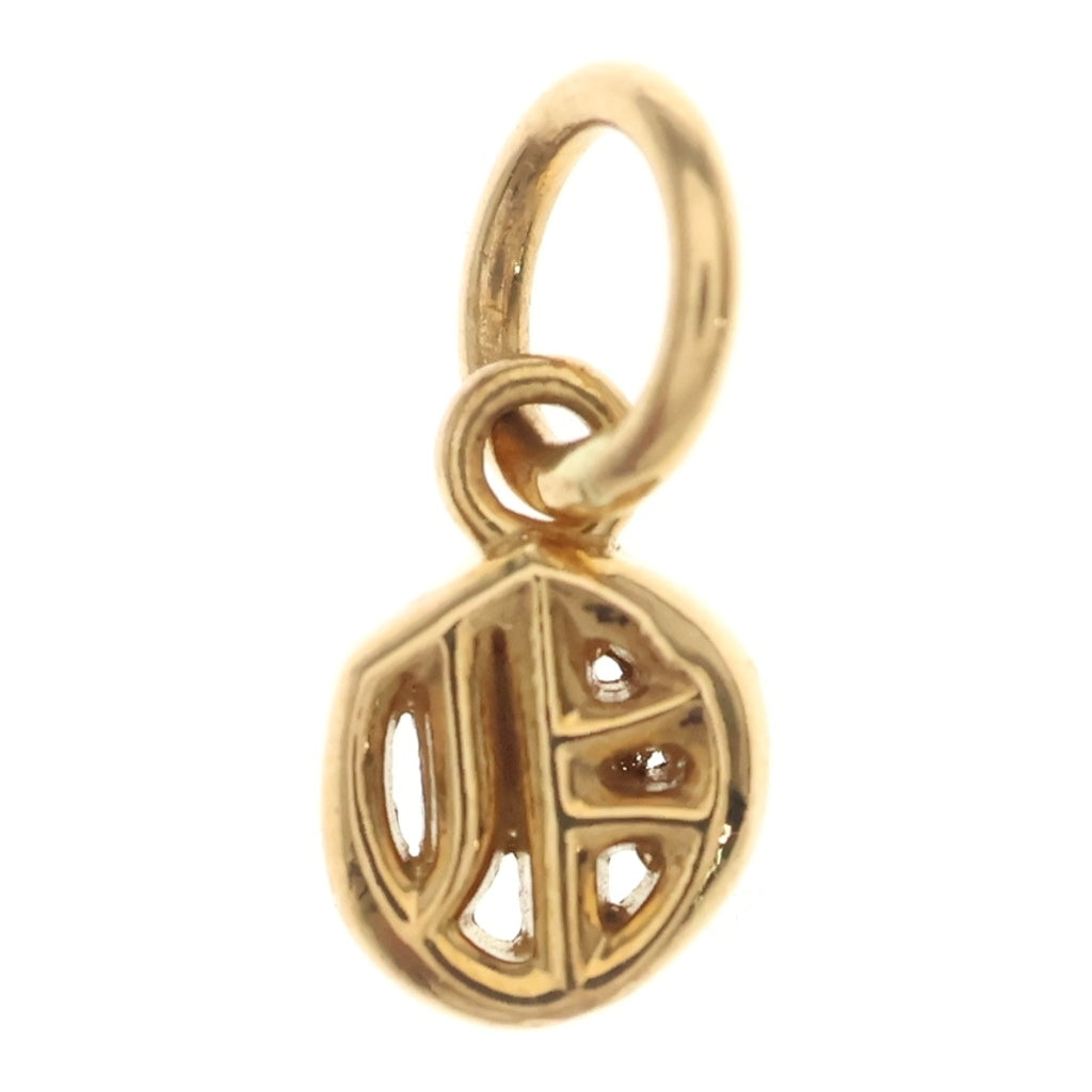CHROME HEARTS(クロムハーツ) 22K STACK ALPHABET アルファベット スタックチャーム O イニシャルペンダントトップ ゴールド
