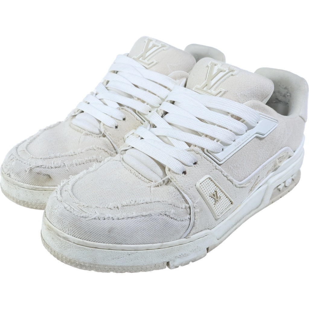 LOUIS VUITTON(ルイヴィトン) LV Trainer LVトレーナー ローカットスニーカー ホワイト 7.5