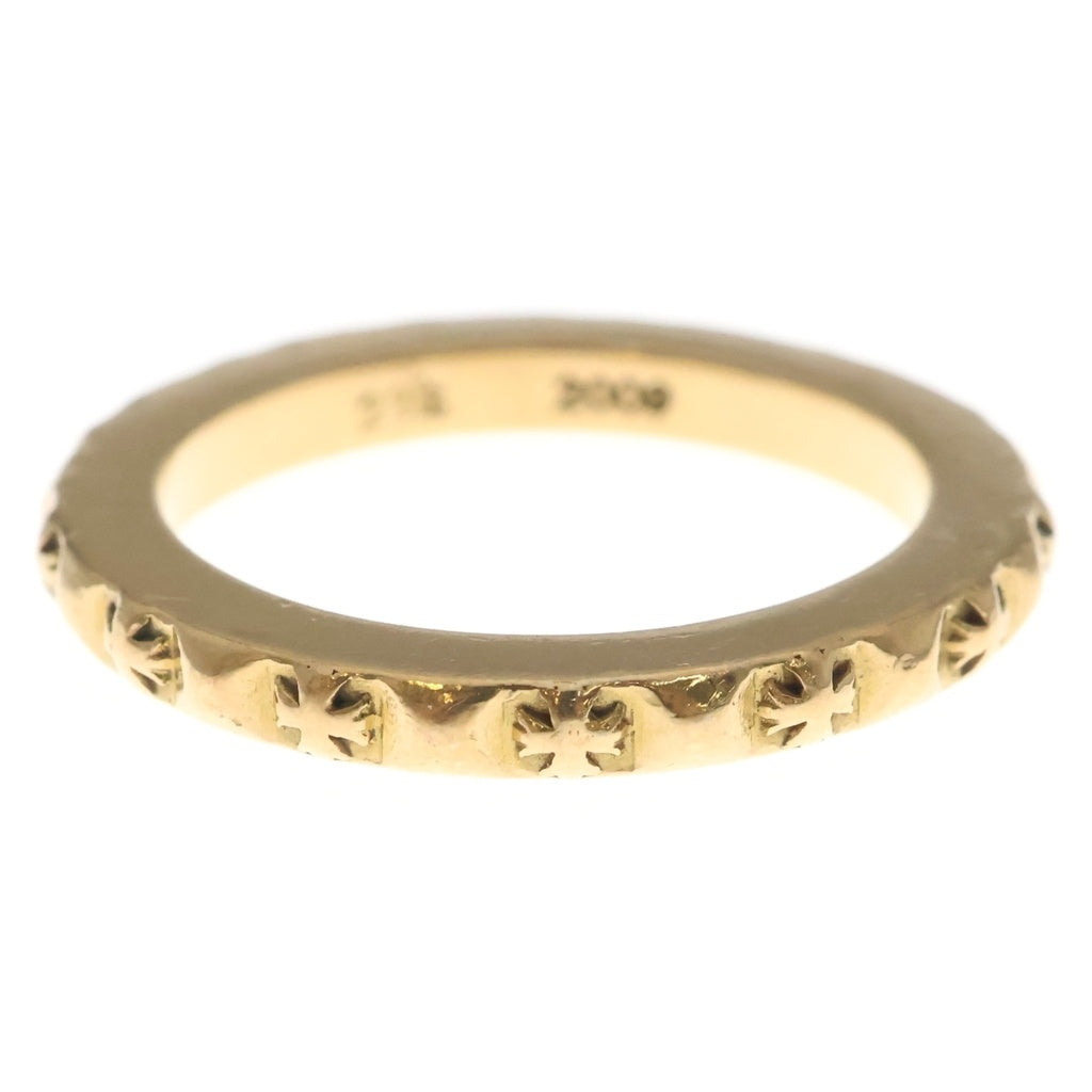 CHROME HEARTS(クロムハーツ) 22K TFP PNK PLS トゥルーファッキンプラス リング ゴールド