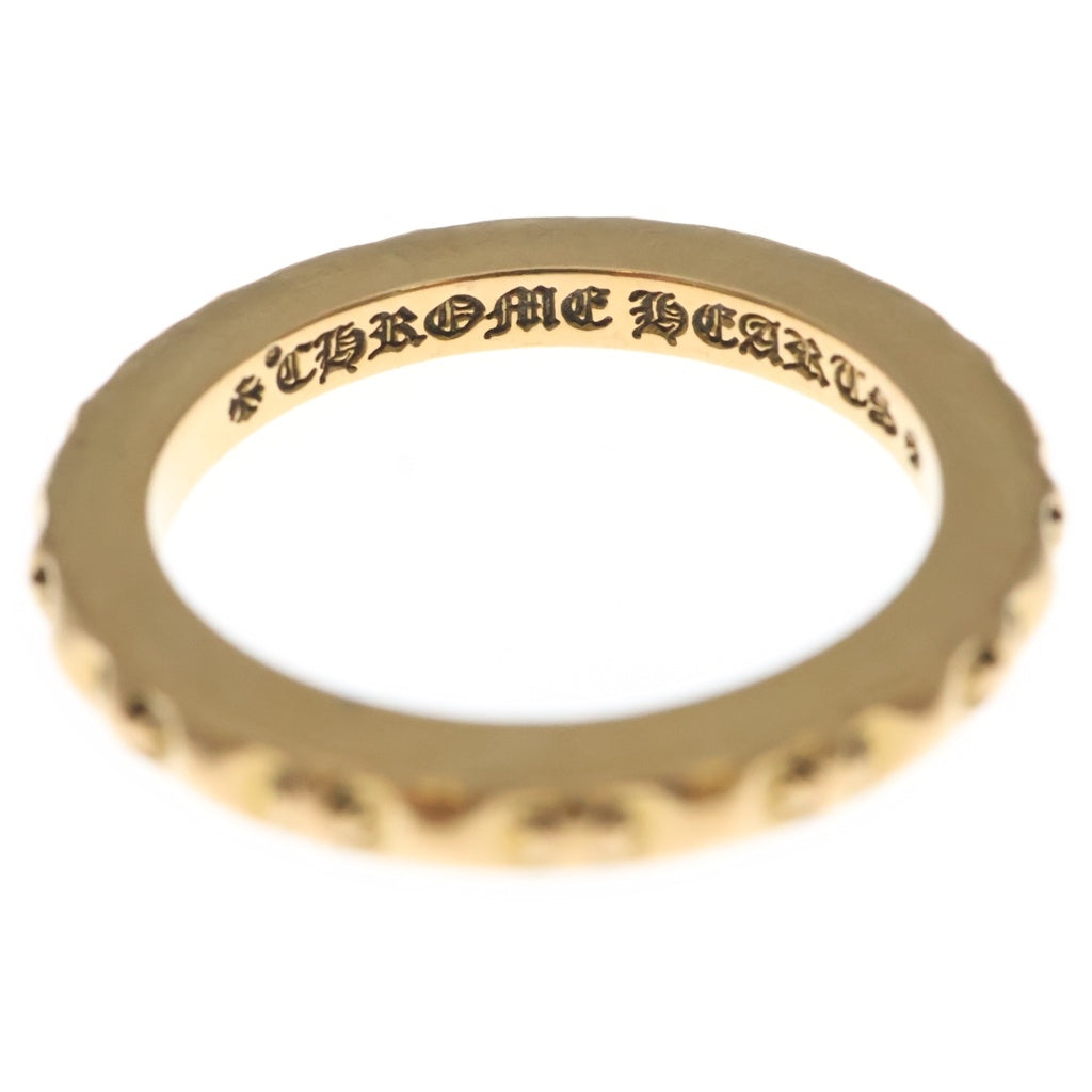 CHROME HEARTS(クロムハーツ) 22K TFP PNK PLS トゥルーファッキンプラス リング ゴールド