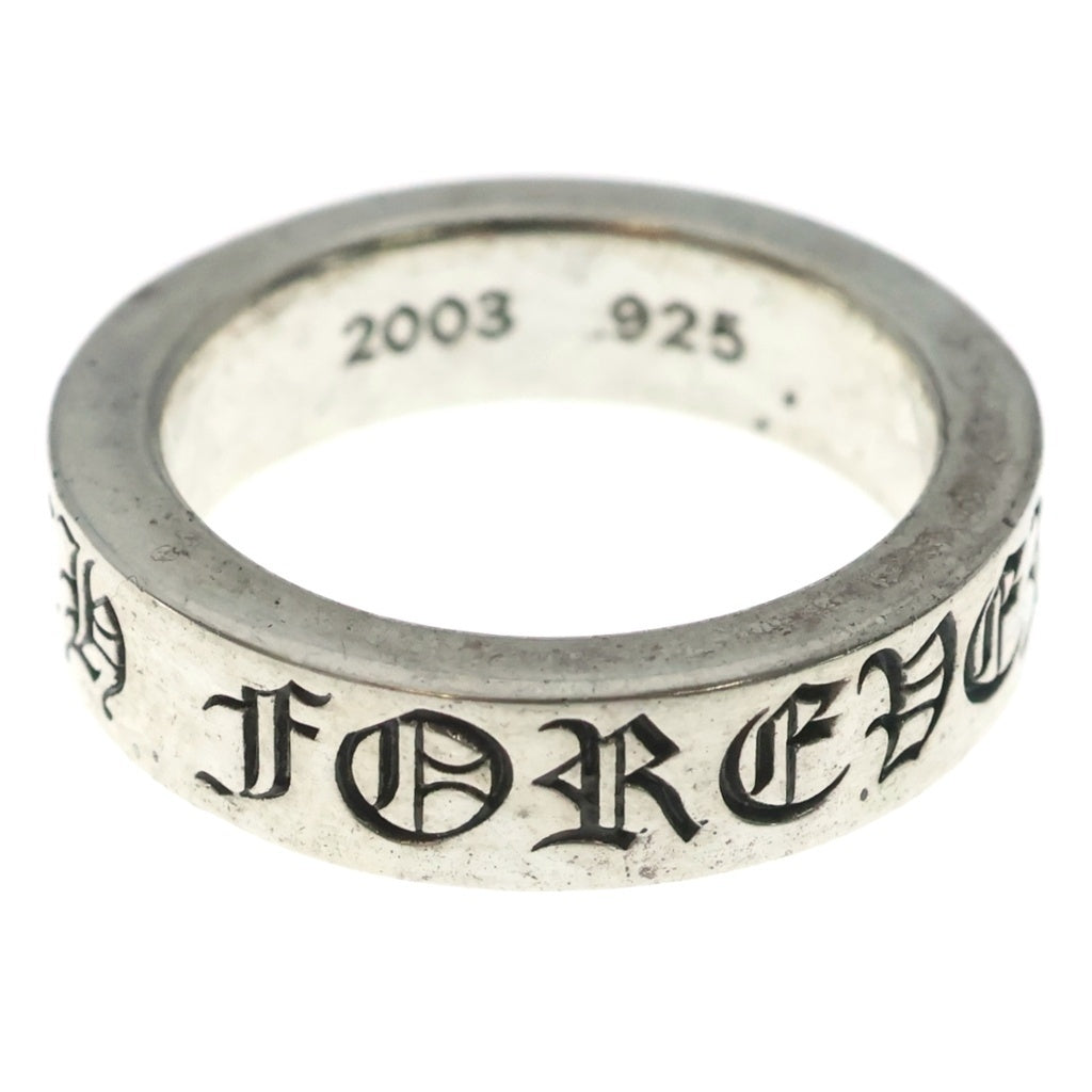 CHROME HEARTS(クロムハーツ) 6mm SPACER FOREVER 6mmスペーサーリング フォーエバーシルバーBCA337