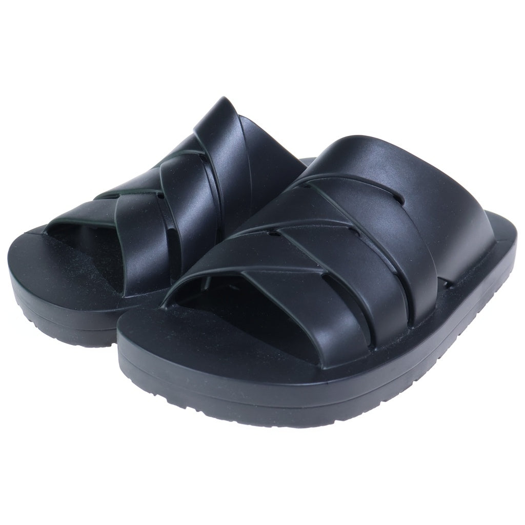 BOTTEGA VENETA(ボッテガヴェネタ) 23SS ラバーミュール スライドサンダル ブラック