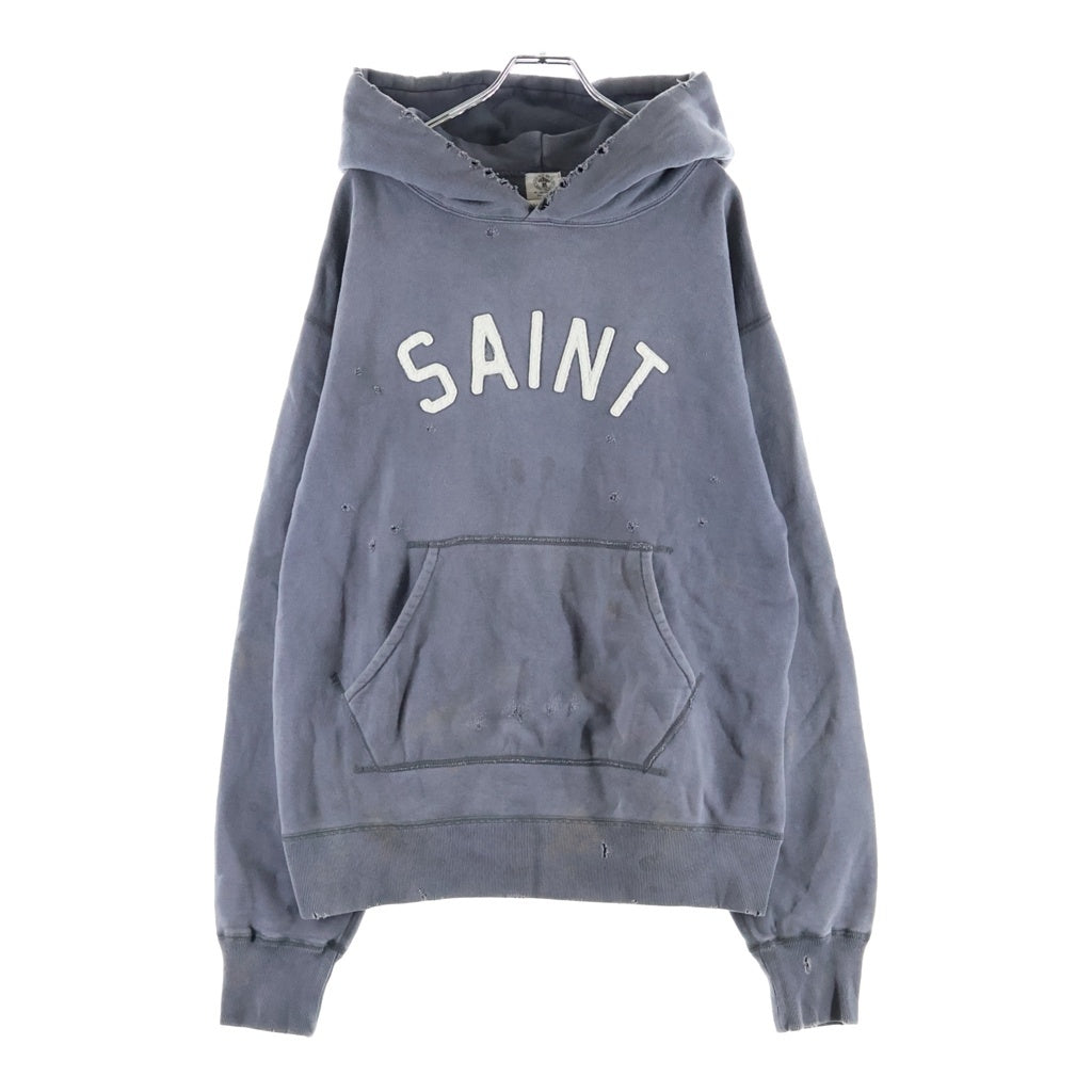 SAINT MICHAEL(セントマイケル) 21SS HOLY RELICS HOODIE ホーリーレリックス スウェットパーカー SM-S21-0000-019 グレー
