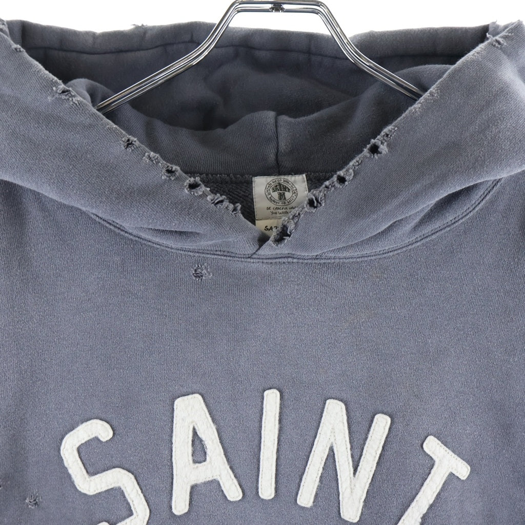SAINT MICHAEL(セントマイケル) 21SS HOLY RELICS HOODIE ホーリーレリックス スウェットパーカー SM-S21-0000-019 グレー