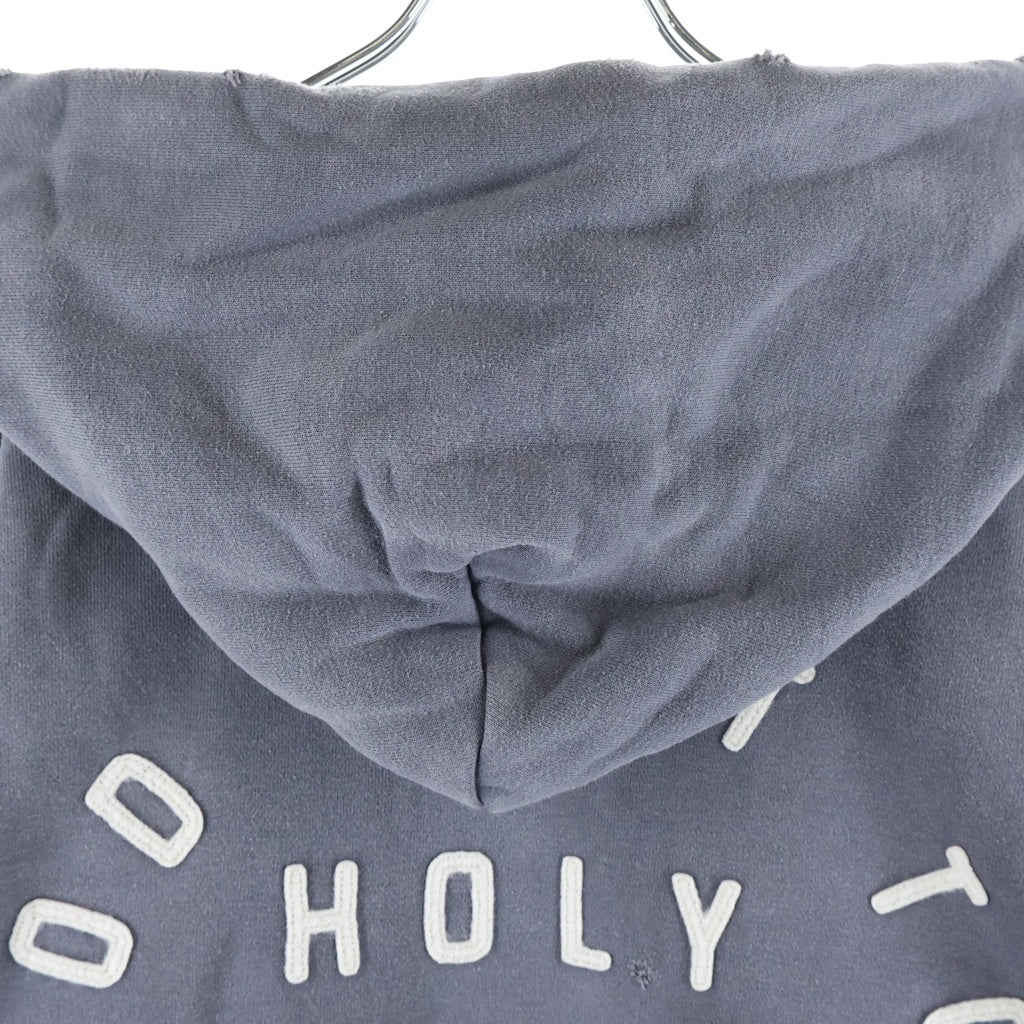 SAINT MICHAEL(セントマイケル) 21SS HOLY RELICS HOODIE ホーリーレリックス スウェットパーカー SM-S21-0000-019 グレー
