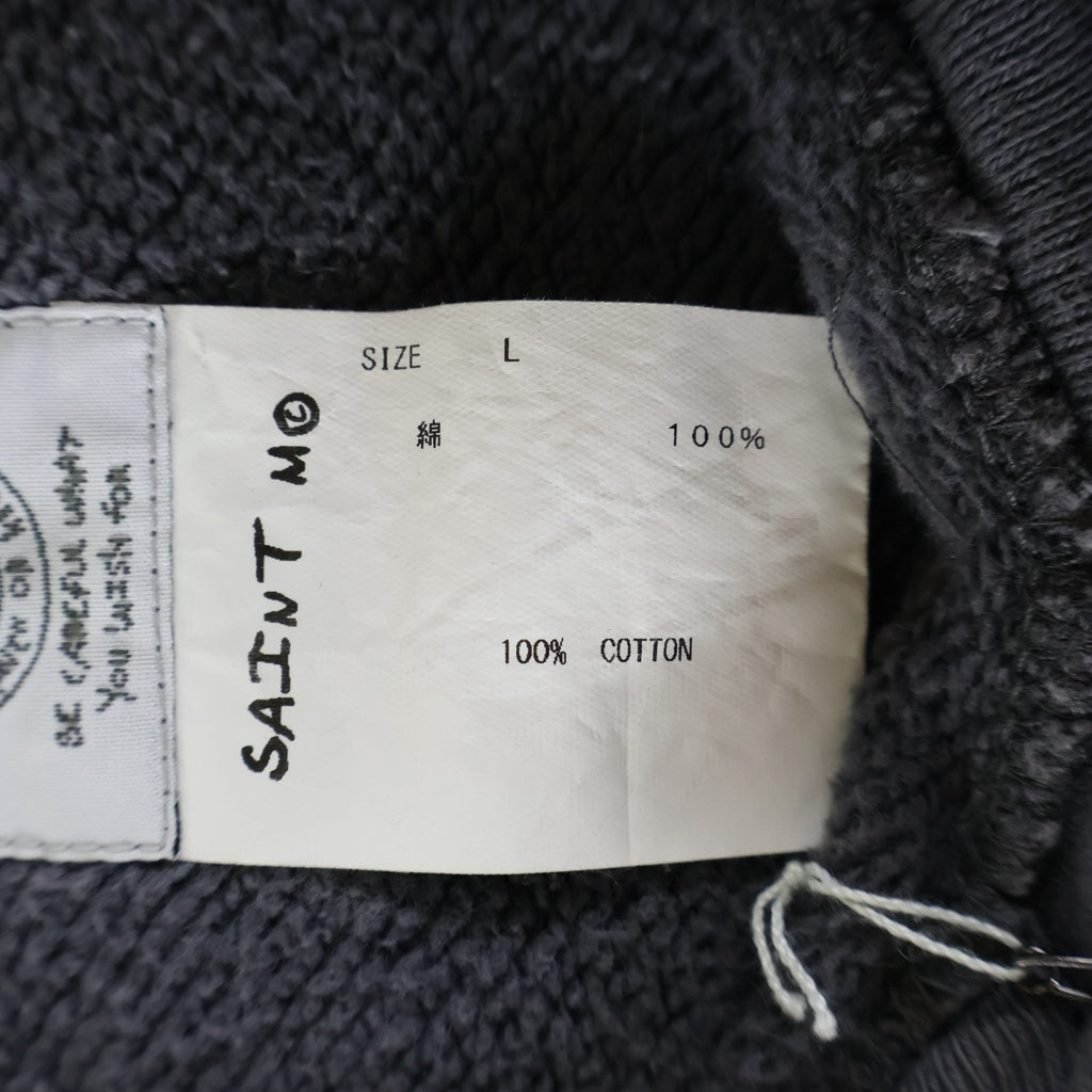 SAINT MICHAEL(セントマイケル) 21SS HOLY RELICS HOODIE ホーリーレリックス スウェットパーカー SM-S21-0000-019 グレー