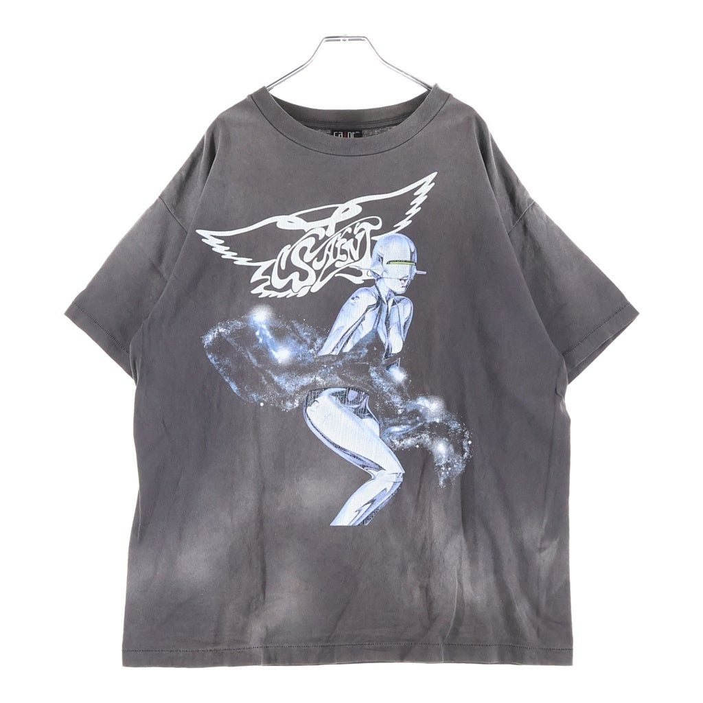 SAINT MICHAEL(セントマイケル) 22SS SORAYAMA TEE 半袖Tシャツカットソー SM-S22-0000-073 グレー