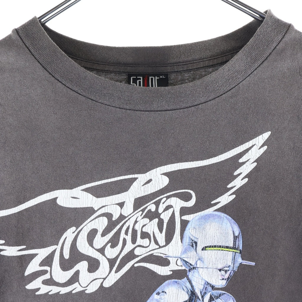 SAINT MICHAEL(セントマイケル) 22SS SORAYAMA TEE 半袖Tシャツカットソー SM-S22-0000-073 グレー