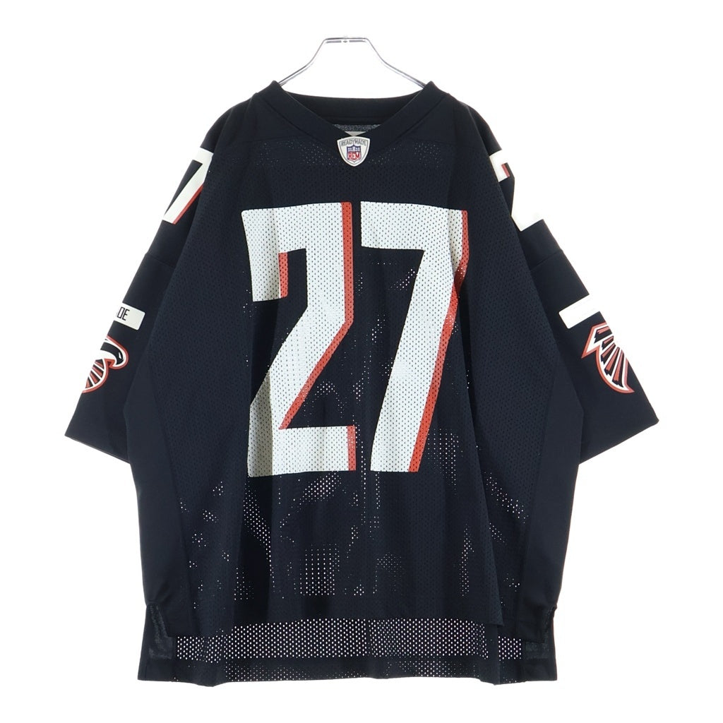 READY MADE(レディメイド) GAME SHIRT ナンバリング ゲームシャツ RE-CO-BK-00-00-232 ブラック