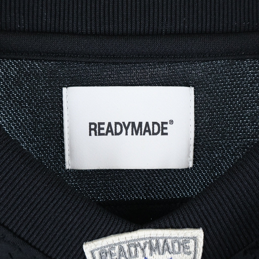 READY MADE(レディメイド) GAME SHIRT ナンバリング ゲームシャツ RE-CO-BK-00-00-232 ブラック