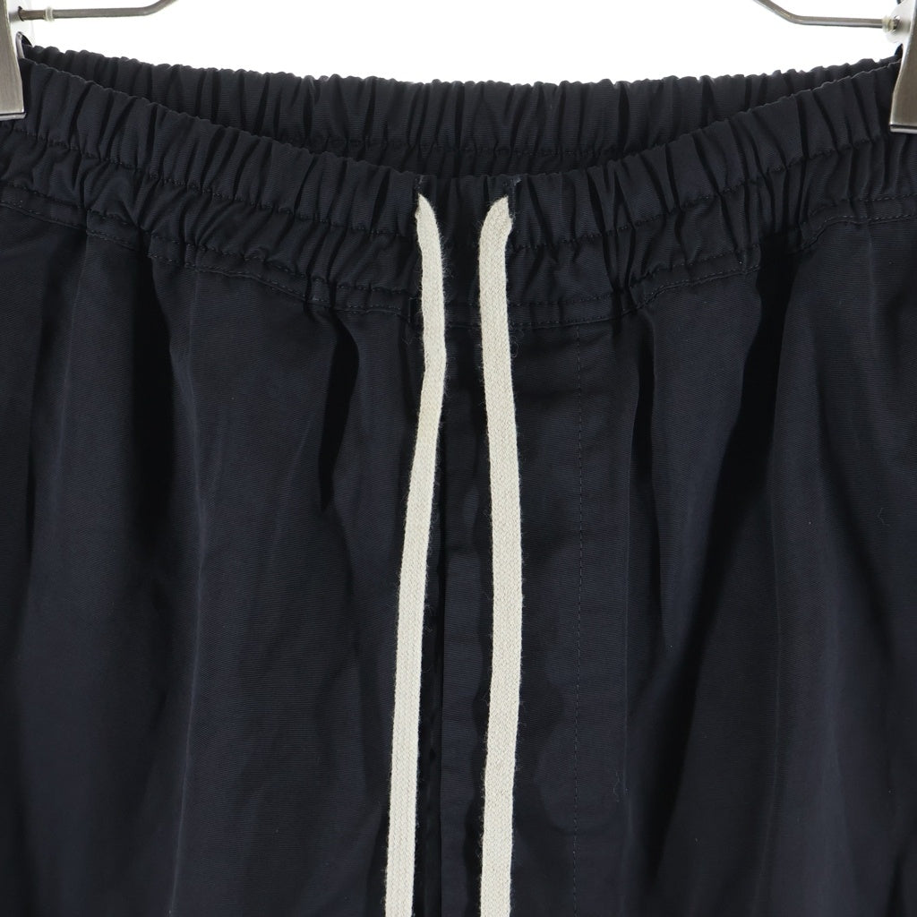 Rick Owens DRKSHDW(リックオウエンス ダークシャドウ) DRAWSTRING PODS ドローストリング ポッズ サルエルパンツ DU01B7380-MU ブラック