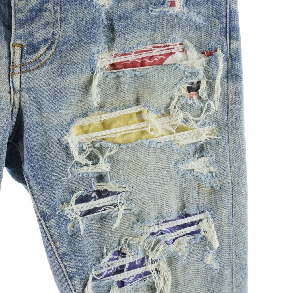 AMIRI(アミリ) Bandana Paisley Denim Pants バンダナ ペイズリー デニム スキニーパンツ インディゴ