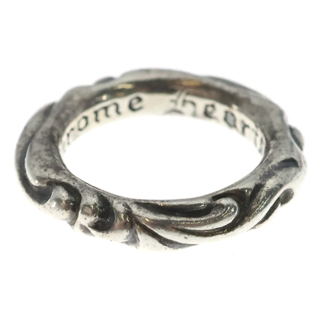 CHROME HEARTS(クロムハーツ) SCRL BAND スクロールバンド リング シルバー BCA351
