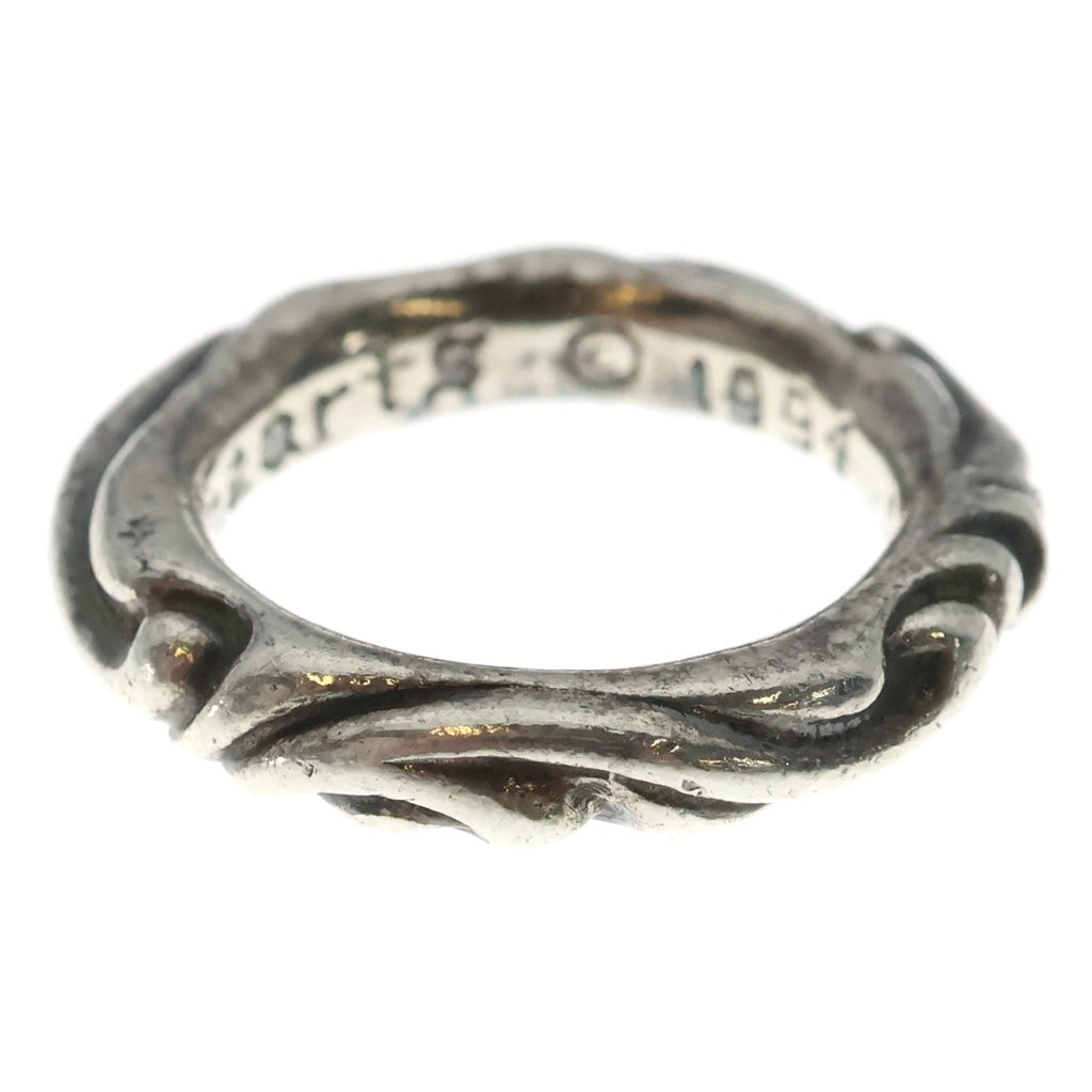 CHROME HEARTS(クロムハーツ) SCRL BAND スクロールバンド リング シルバー BCA351