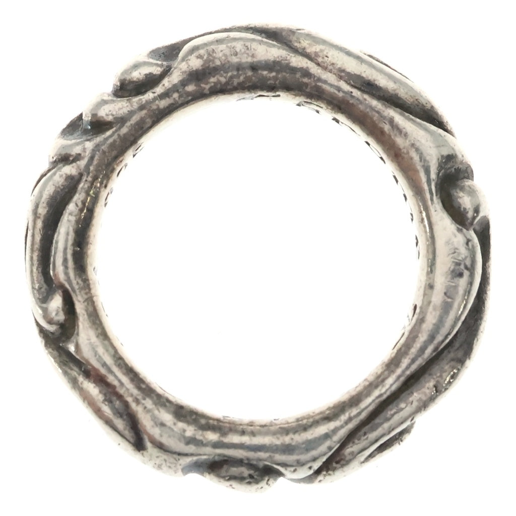 CHROME HEARTS(クロムハーツ) SCRL BAND スクロールバンド リング シルバー BCA351