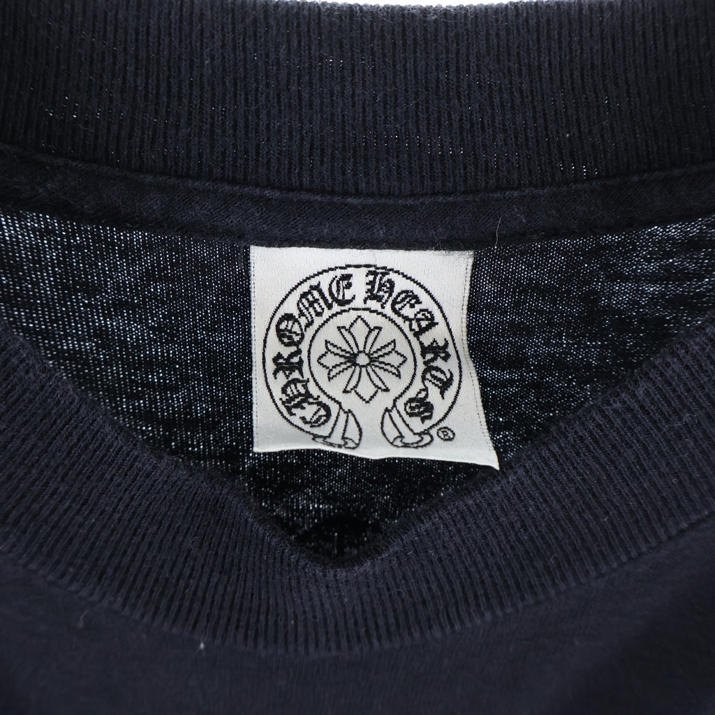CHROME HEARTS(クロムハーツ) OLD オールド バックセメタリークロスプリント 半袖Tシャツカットソー ブラック