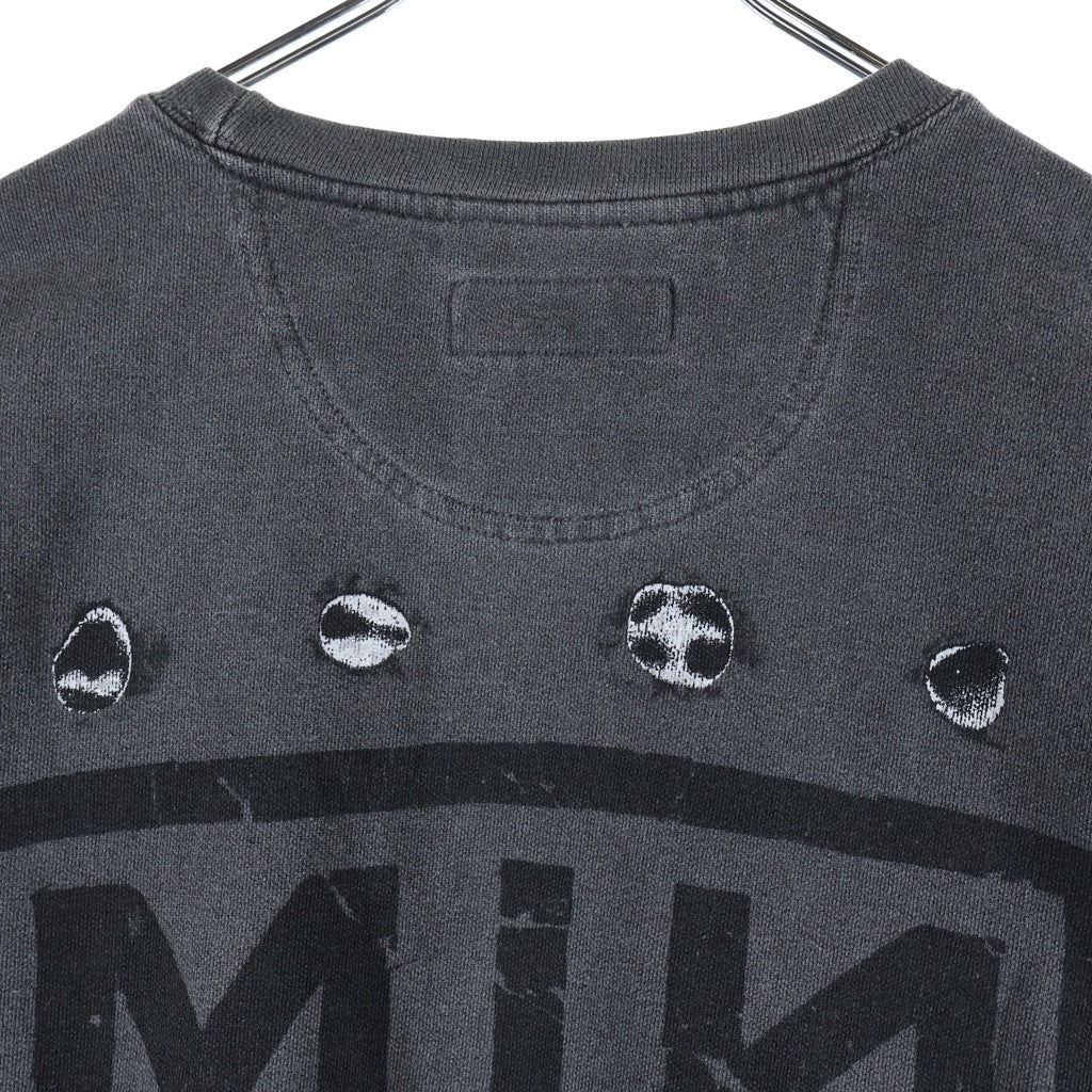 MINUS(マイナス) Bootleg Crew Sweat ブートレグクルースウェット グレー MTL-BGCWSBS