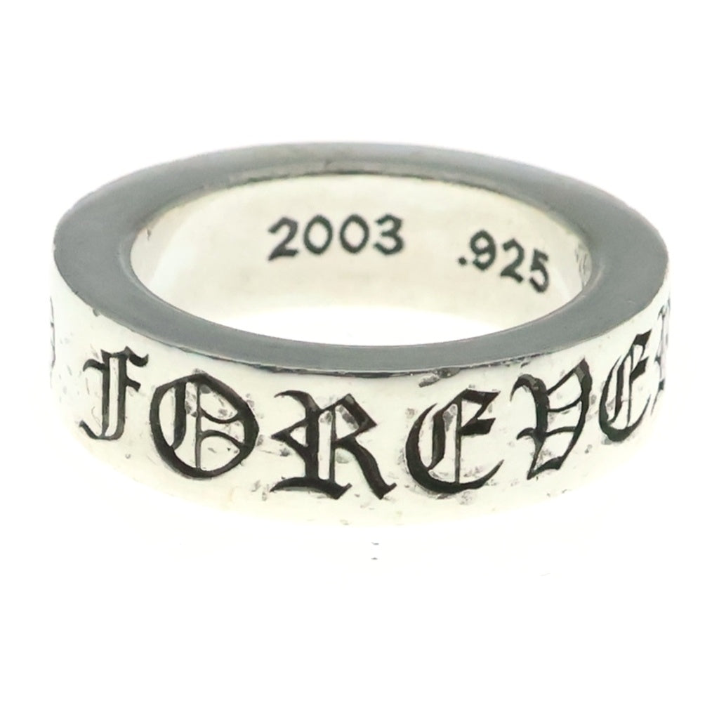 CHROME HEARTS(クロムハーツ) 6mm SPACER FOREVER 6mmスペーサーリング フォーエバーシルバーBCA337