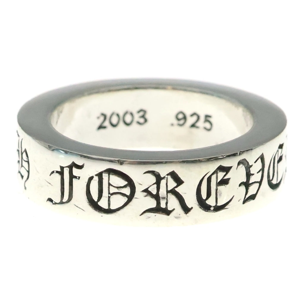 CHROME HEARTS(クロムハーツ) 6mm SPACER FOREVER 6mmスペーサーリング フォーエバーシルバーBCA337