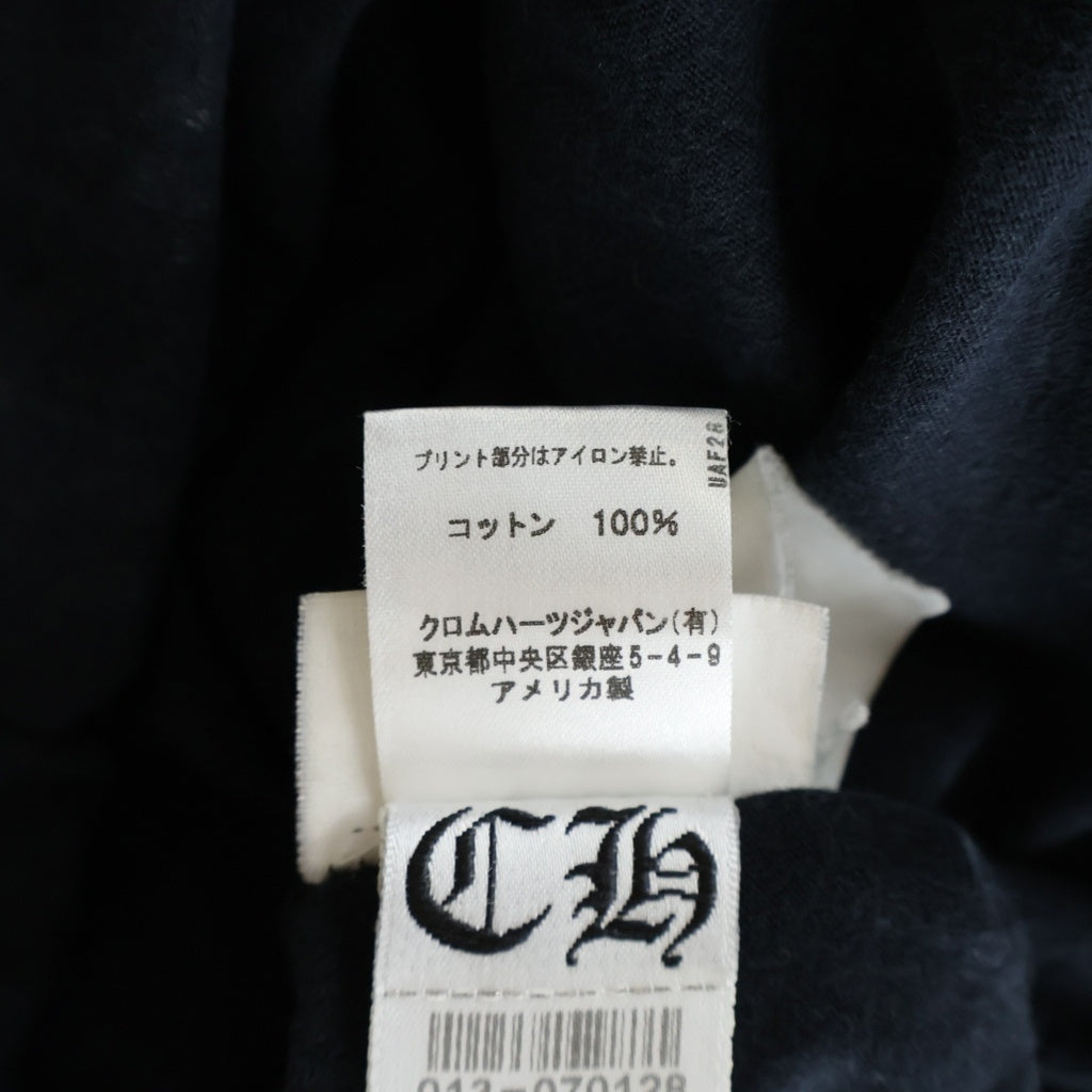 CHROME HEARTS(クロムハーツ) Vine Dagger S/S Tee ヴァインダガープリント半袖Tシャツ カットソー ブラック