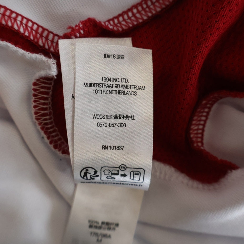 SUPREME(シュプリーム) 26SS x Umbro Old English Soccer Jersey アンブロ オールドイングリッシュ サッカー ゲームシャツ ホワイト/レッド
