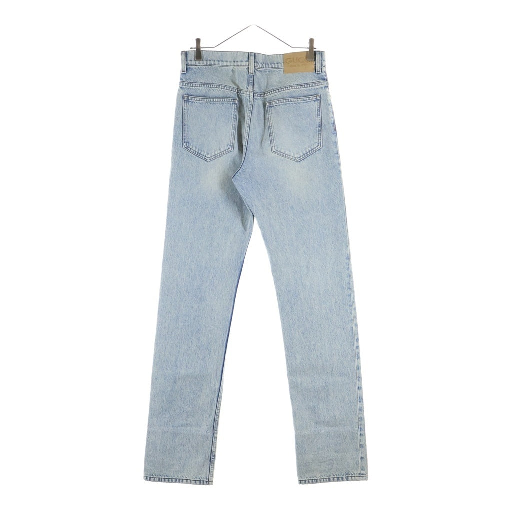 GUCCI(グッチ) GG ロールアップ ターンアップ ウォッシュド デニムパンツ ジーンズ 774078 XDCTN インディゴ