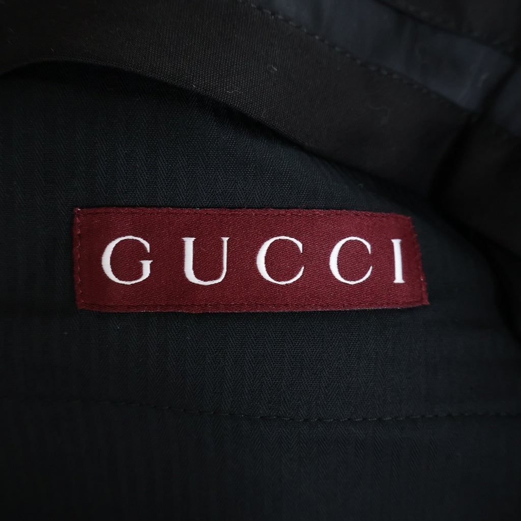 GUCCI(グッチ) NAVY BLUE Wool shorts ネイビーブルー ウール ショートパンツ 819269 Z7AL3 ネイビー