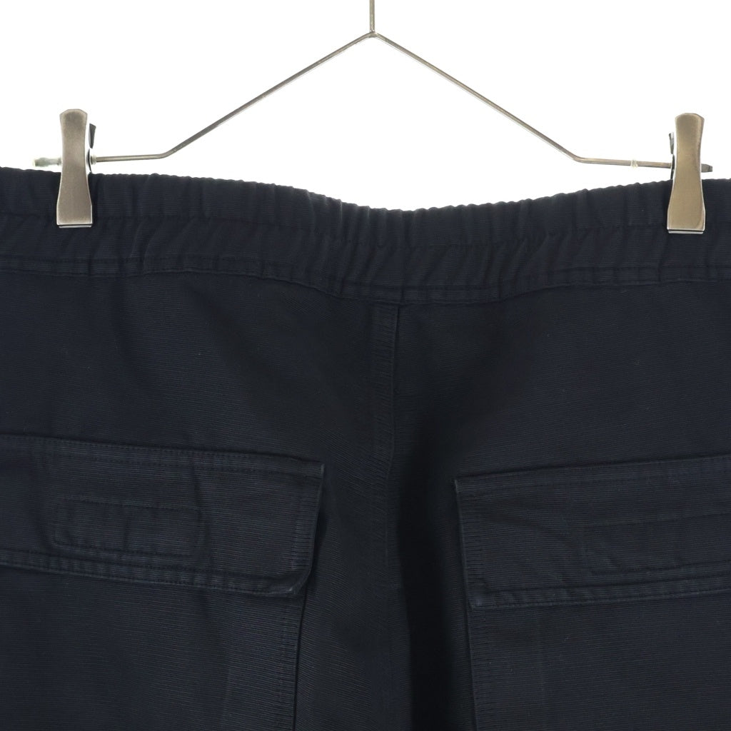 DRKSHDW(ダークシャドウ) 24SS DOUBLE CARGO JUMBO BELAS ダブル カーゴ ジャンボ ベラ ブラック DU01D1398 CB