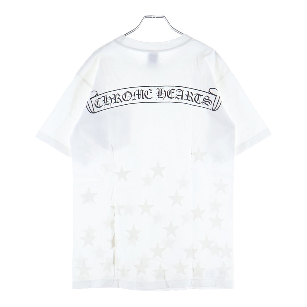 CHROME HEARTS(クロムハーツ) OLD CH T-SHRT オールド ホースシュー スタープリント 半袖Tシャツカットソー ホワイト