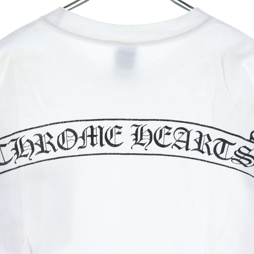 CHROME HEARTS(クロムハーツ) OLD CH T-SHRT オールド ホースシュー スタープリント 半袖Tシャツカットソー ホワイト