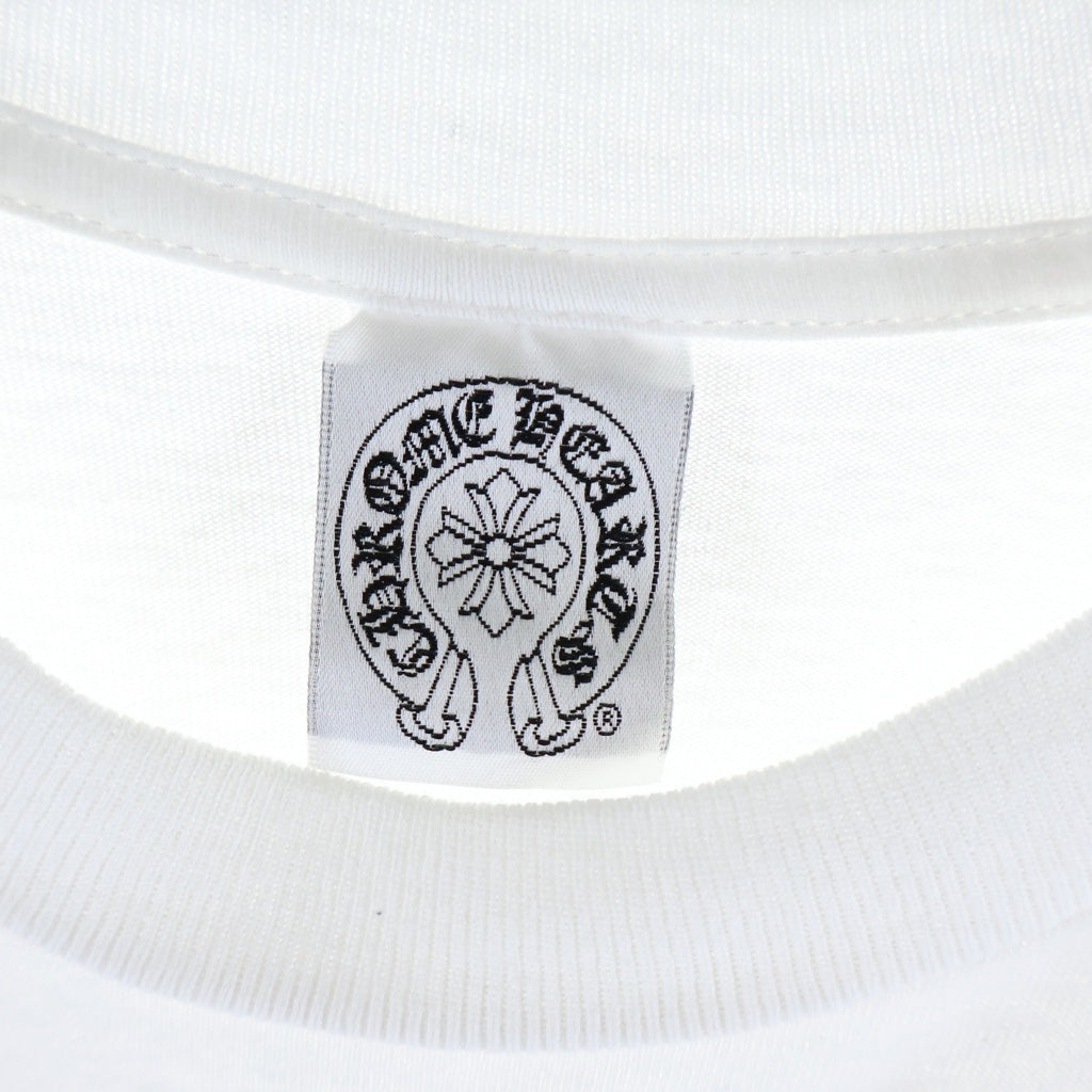 CHROME HEARTS(クロムハーツ) OLD CH T-SHRT オールド ホースシュー スタープリント 半袖Tシャツカットソー ホワイト