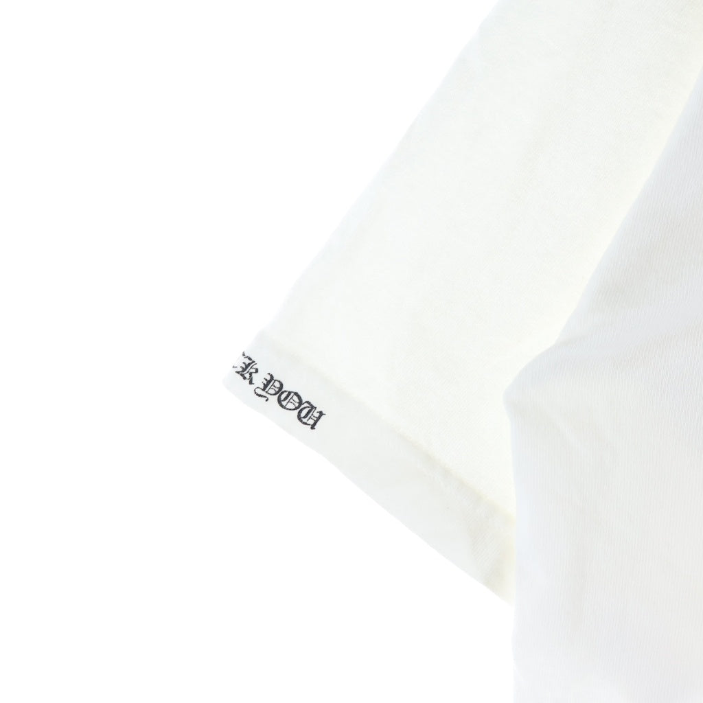 CHROME HEARTS(クロムハーツ) OLD S/S オールド バックセメタリークロスプリント 半袖Tシャツカットソー ホワイト