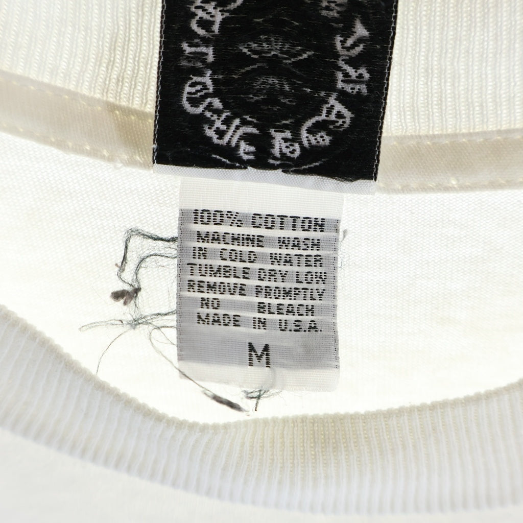 CHROME HEARTS(クロムハーツ) OLD S/S オールド バックセメタリークロスプリント 半袖Tシャツカットソー ホワイト