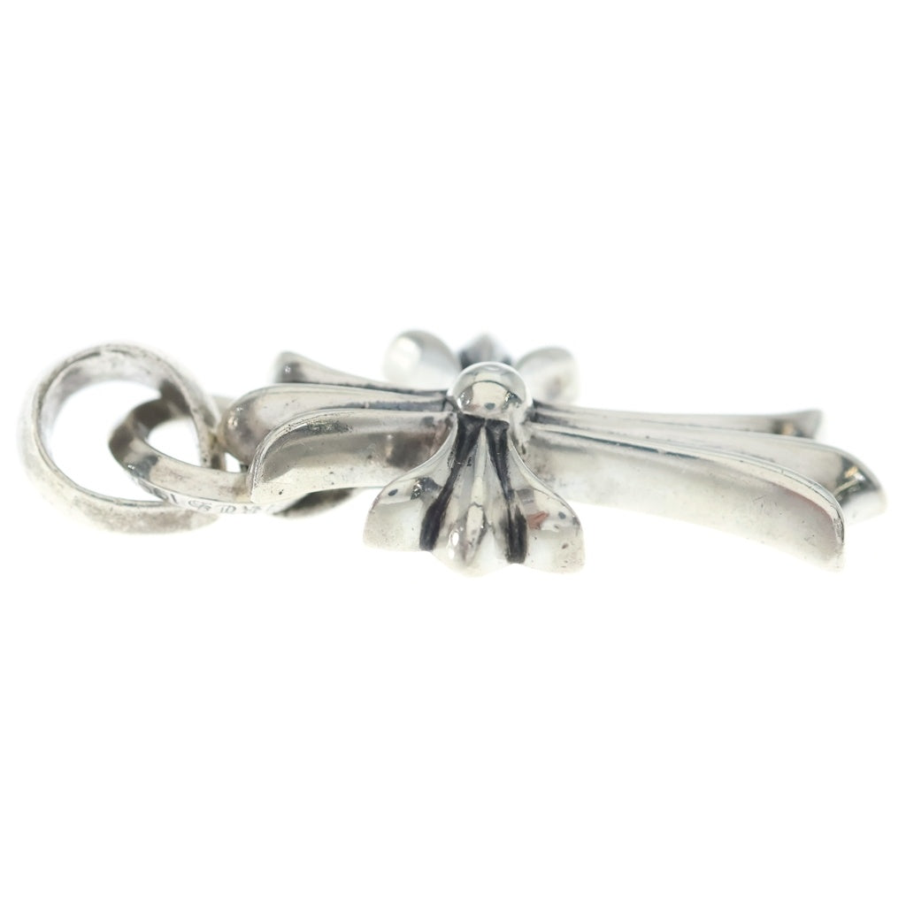 CHROME HEARTS(クロムハーツ) CH CRS SML W/BALE Wベイル スモールCHクロス ペンダントトップ シルバー BCA218