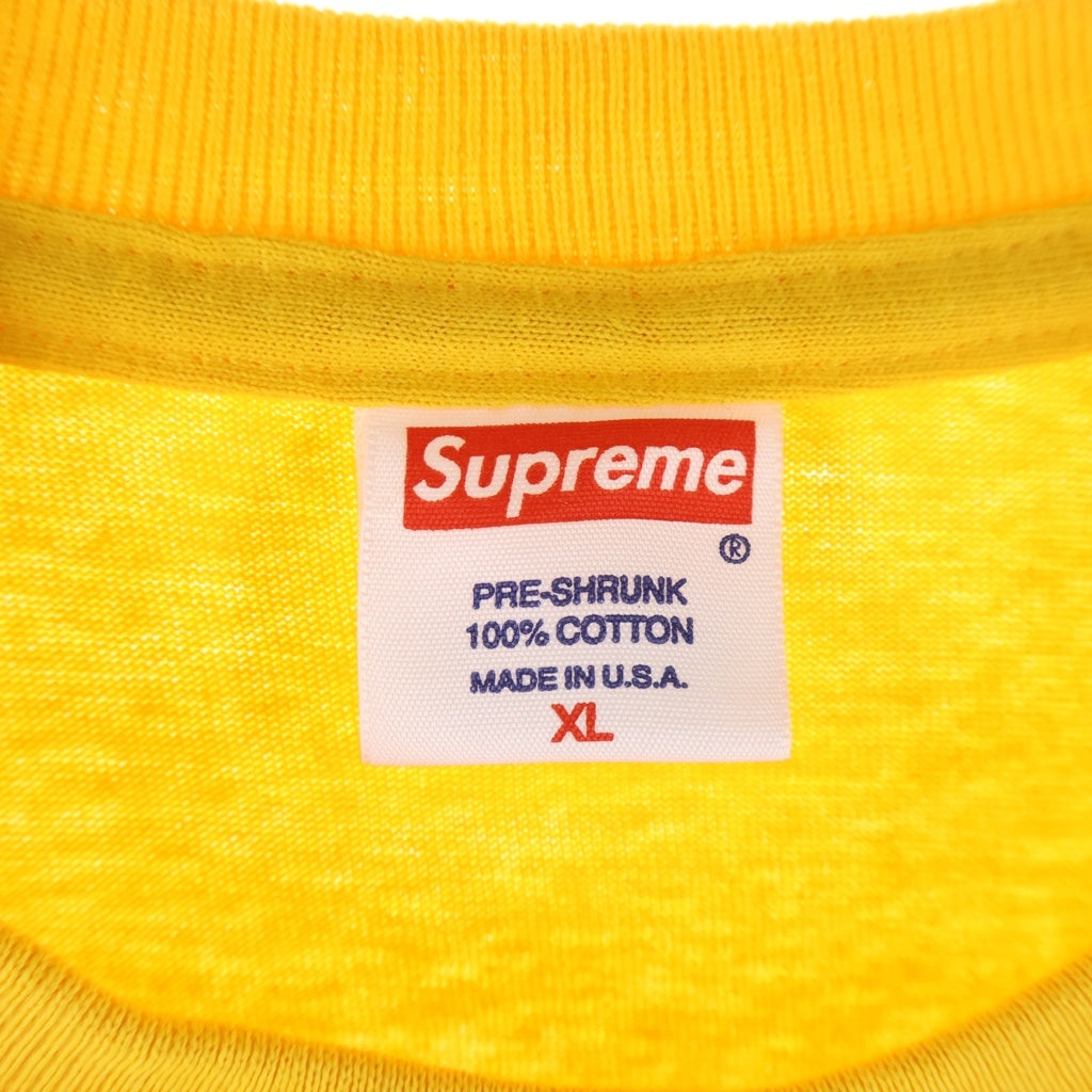 SUPREME(シュプリーム) 08AW Miles Davis on the corner S/S Tee マイルズデイヴィスオンザコーナー 半袖Tシャツカットソー イエロー