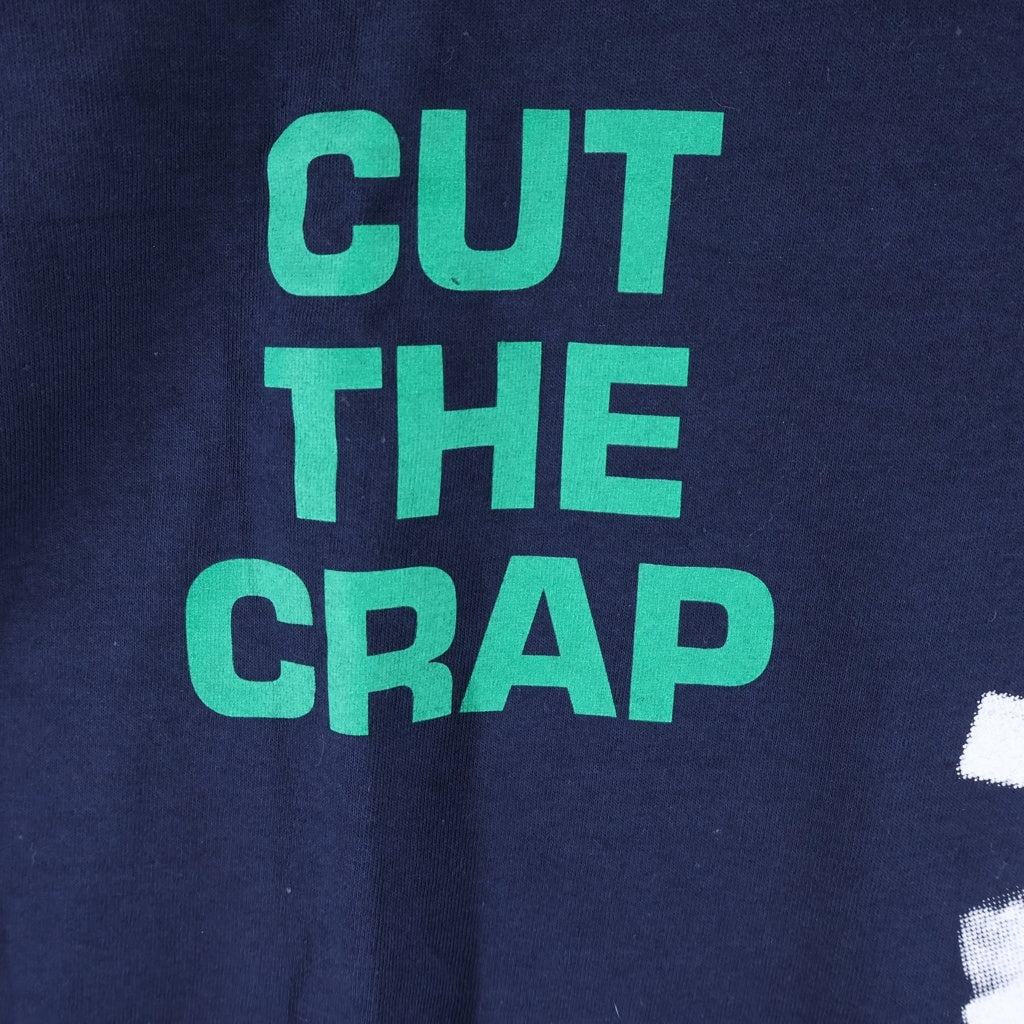 SUPREME(シュプリーム) 09SS Cut The Crap カットザクラップ半袖Tシャツカットソー ネイビー