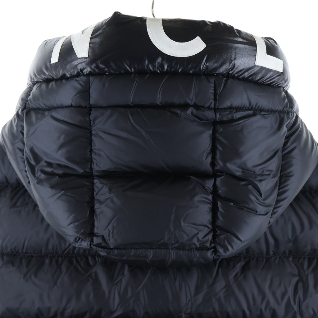 MONCLER(モンクレール) 21AW MONTREUIL モントルイユ ジレ フロントロゴワッペン ダウンベスト ブラック G20911A00018