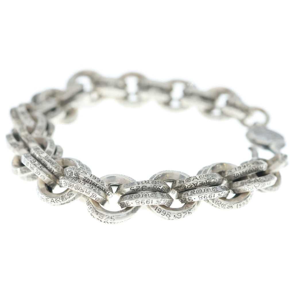 CHROME HEARTS(クロムハーツ) 2 DOUBLE B RING ダブルBリング ブレスレット シルバー BCA122