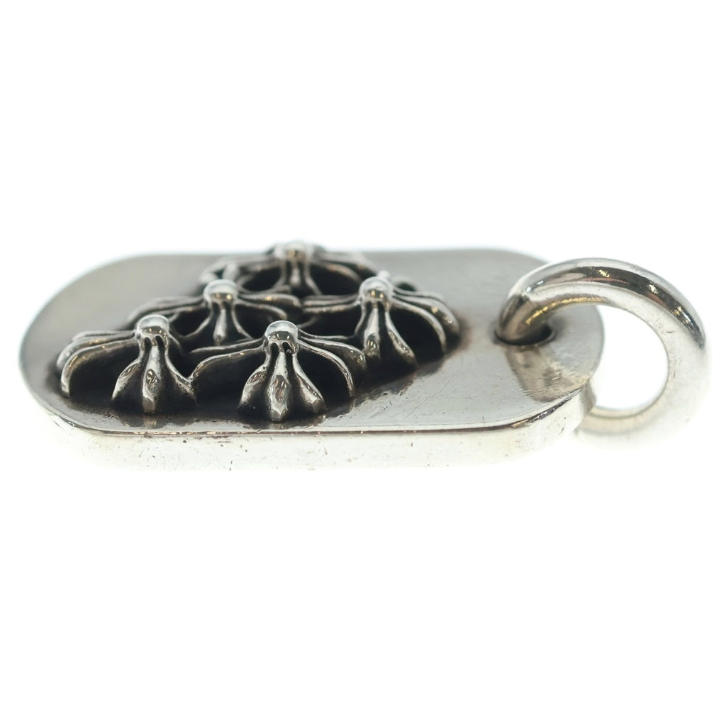 CHROME HEARTS(クロムハーツ) RAISED DOGTAG レイズドドッグタグ チャーム シルバー