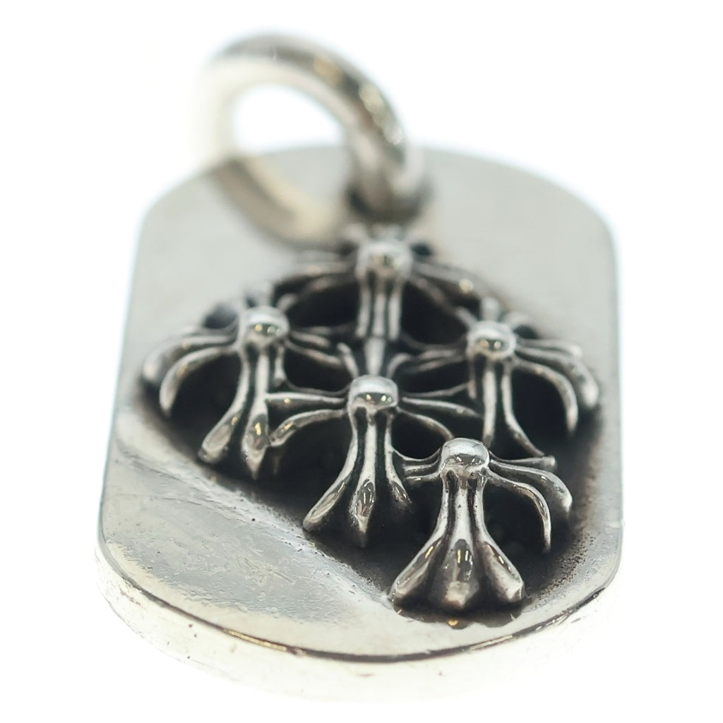 CHROME HEARTS(クロムハーツ) RAISED DOGTAG レイズドドッグタグ チャーム シルバー