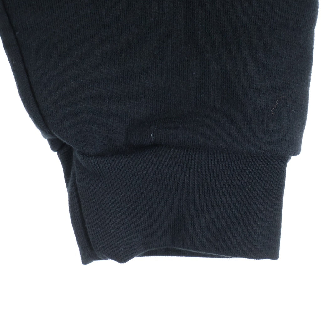 CHROME HEARTS(クロムハーツ) SWTSHRT HD ZIP ヴァーティカルロゴグリッタープリントジップアップパーカー ブラック/カーキ