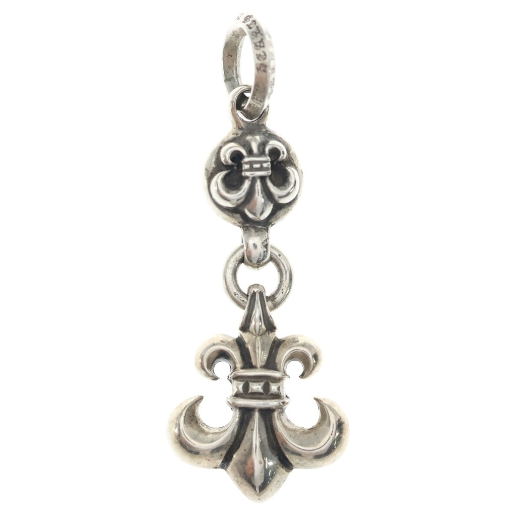 CHROME HEARTS(クロムハーツ) 1BALL BS FLEUR 1ボールBSフレアチャーム ペンダントトップ シルバー BCA198