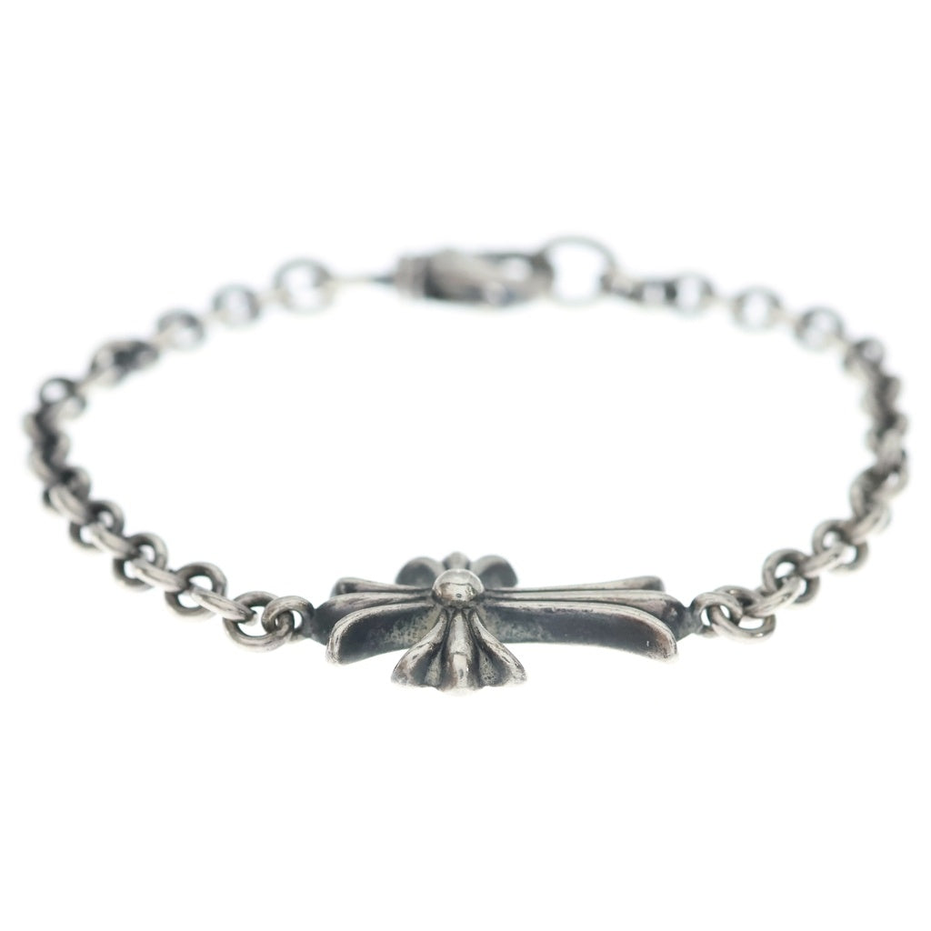 CHROME HEARTS(クロムハーツ) CHN TNY CH CRS タイニーCHクロスチェーン ブレスレット シルバー