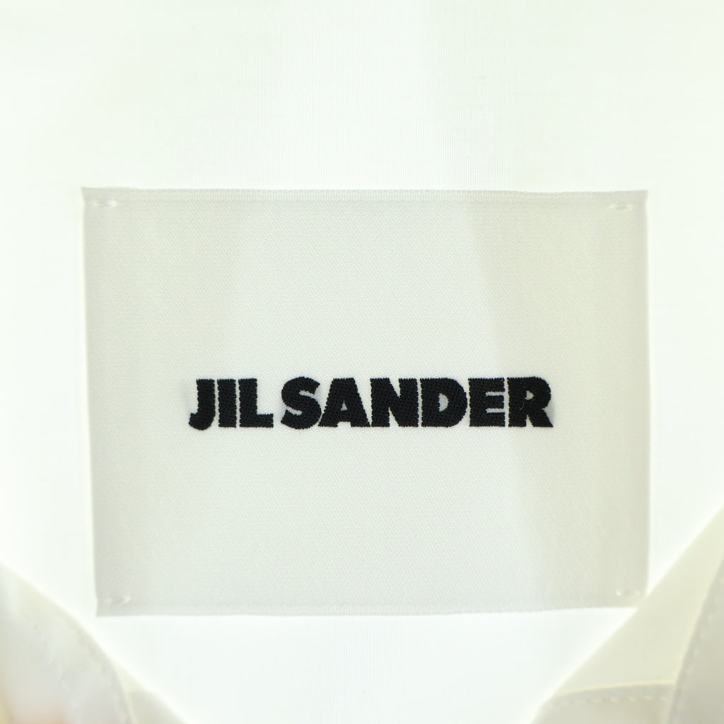 JIL SANDER(ジルサンダー) 22SS レギュラーカラー ボックスシルエットシャツ JSMU601726 MU24420021 ホワイト