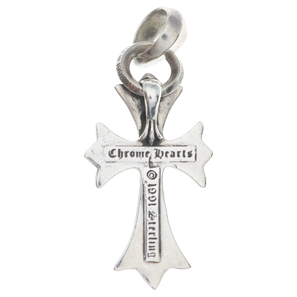 CHROME HEARTS(クロムハーツ) CH CRS SML W/BALE Wベイル スモールCHクロス ペンダントトップ シルバー BCA218